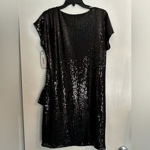 DKNY Black sequin dress size M